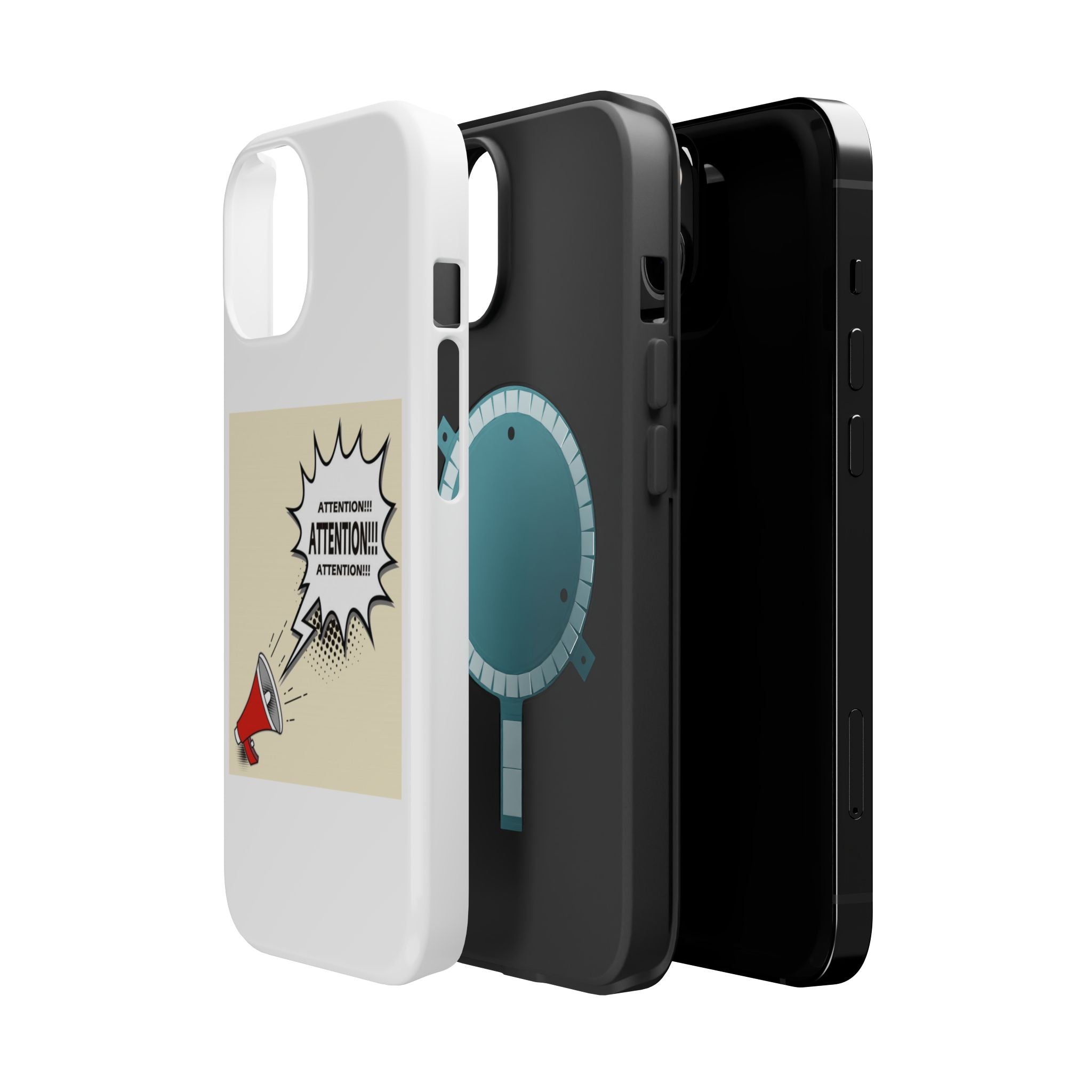Attention Call Magnetic Tough Cases - Perfect for Gamers & Announcements