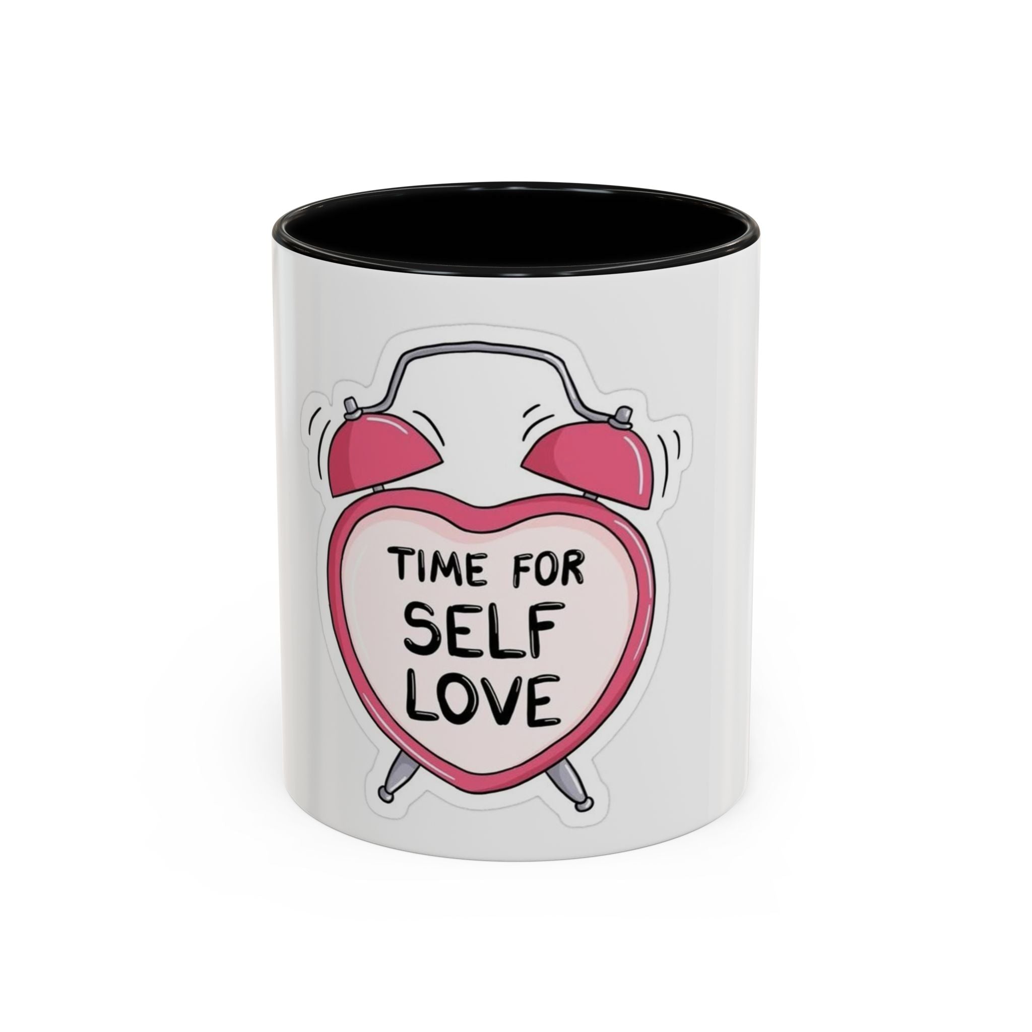 Self Love Accent Coffee Mug - Perfect Gift for Mindfulness & Relaxation