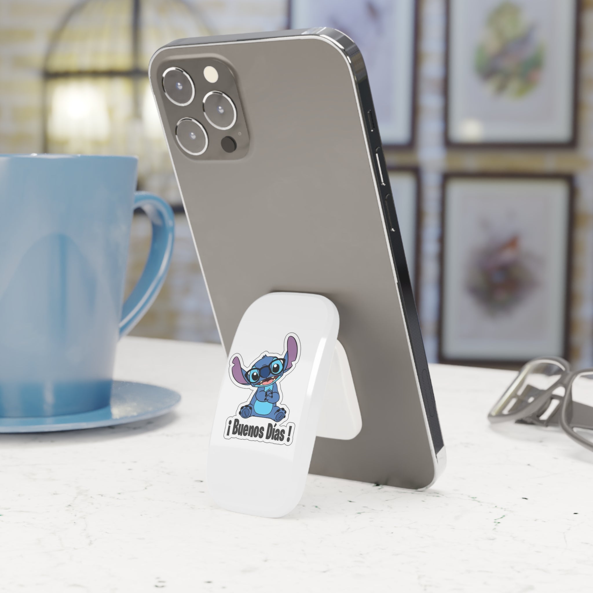 Stitch Phone Grip - ¡Buenos Días! Design