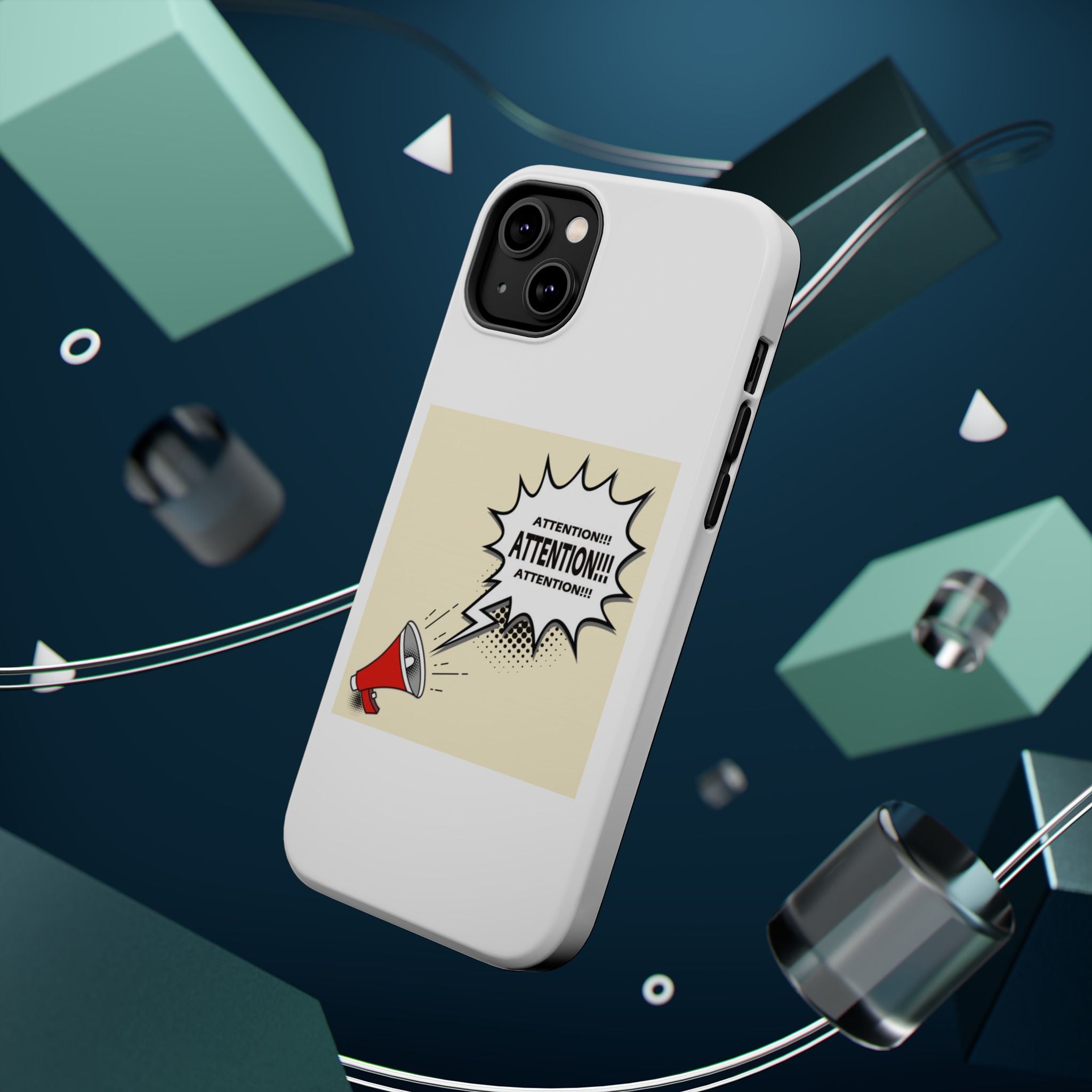 Attention Call Magnetic Tough Cases - Perfect for Gamers & Announcements
