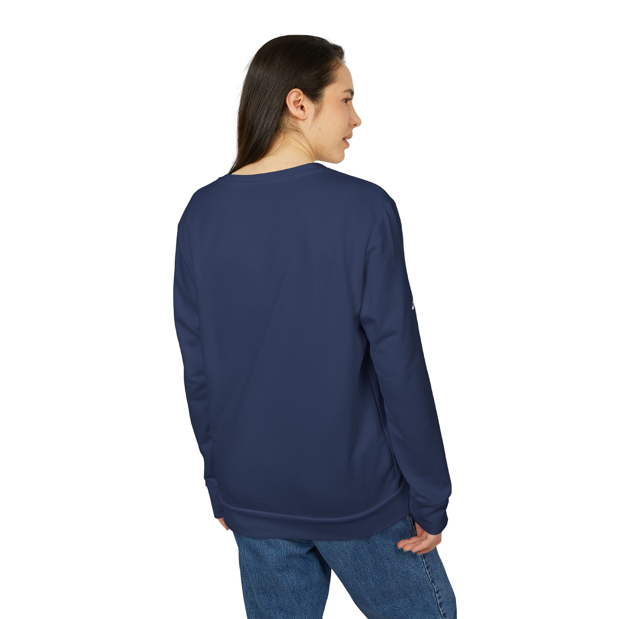Urban Skyline Fleece Sweatshirt - Unisex Adidas Crewneck