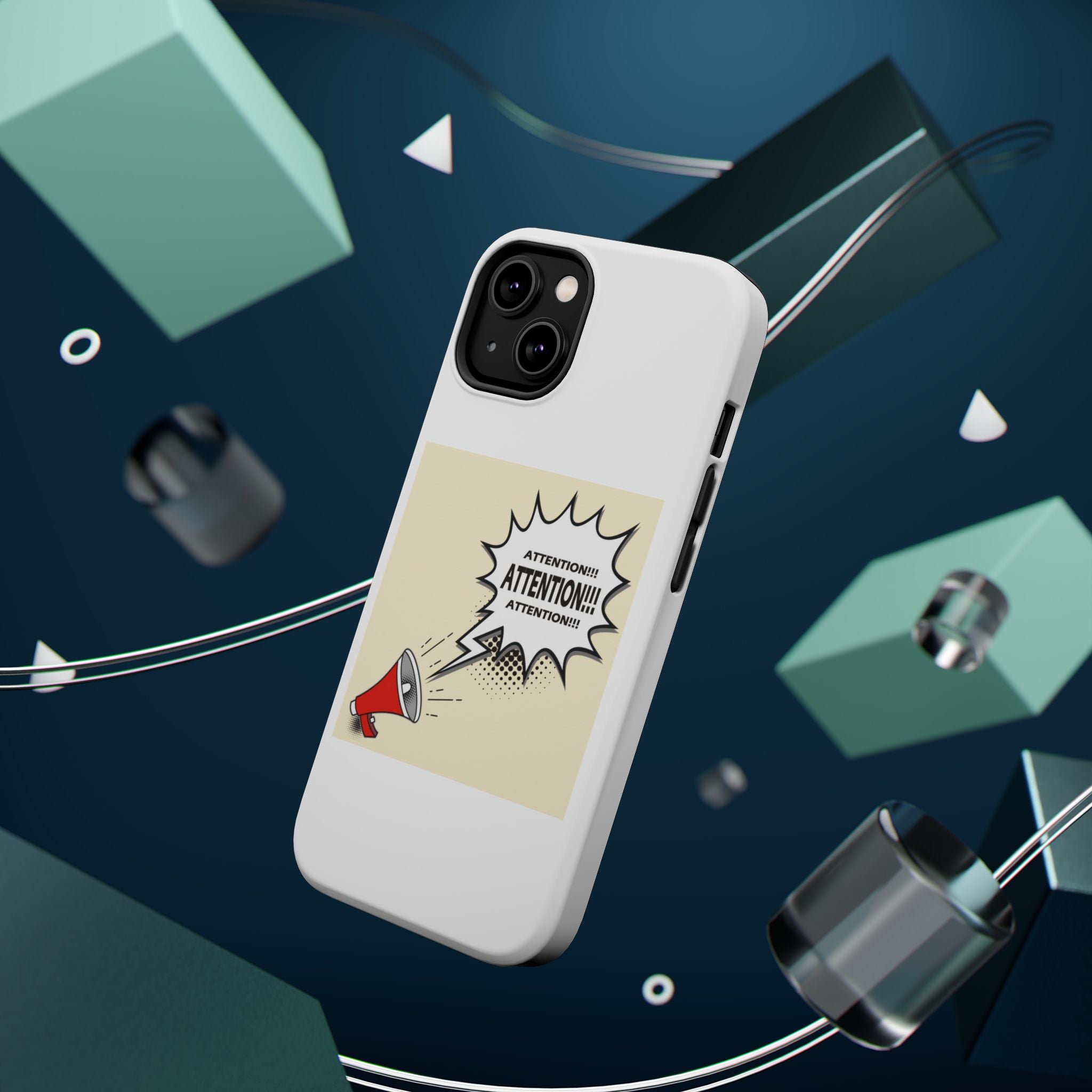 Attention Call Magnetic Tough Cases - Perfect for Gamers & Announcements