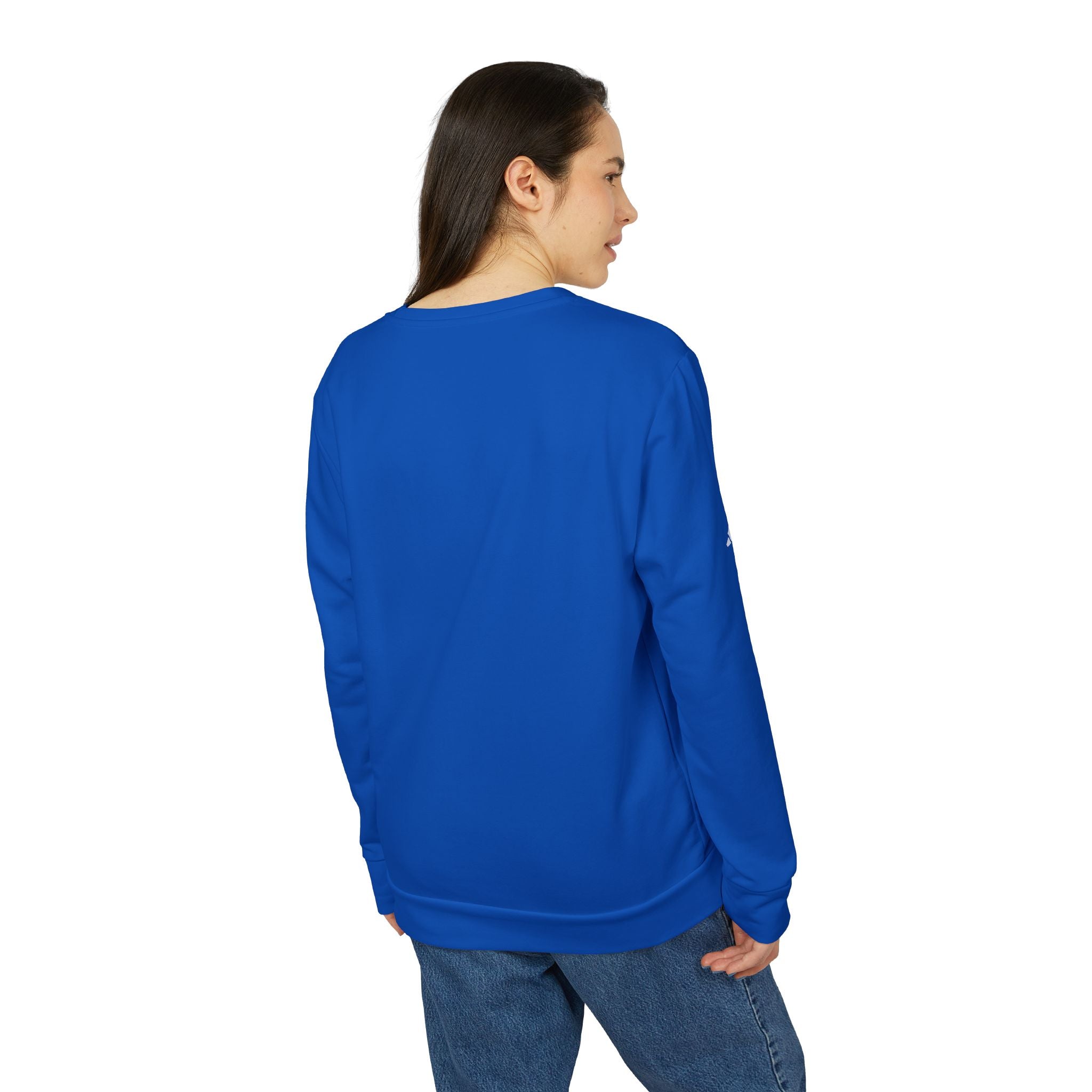 Urban Skyline Fleece Sweatshirt - Unisex Adidas Crewneck