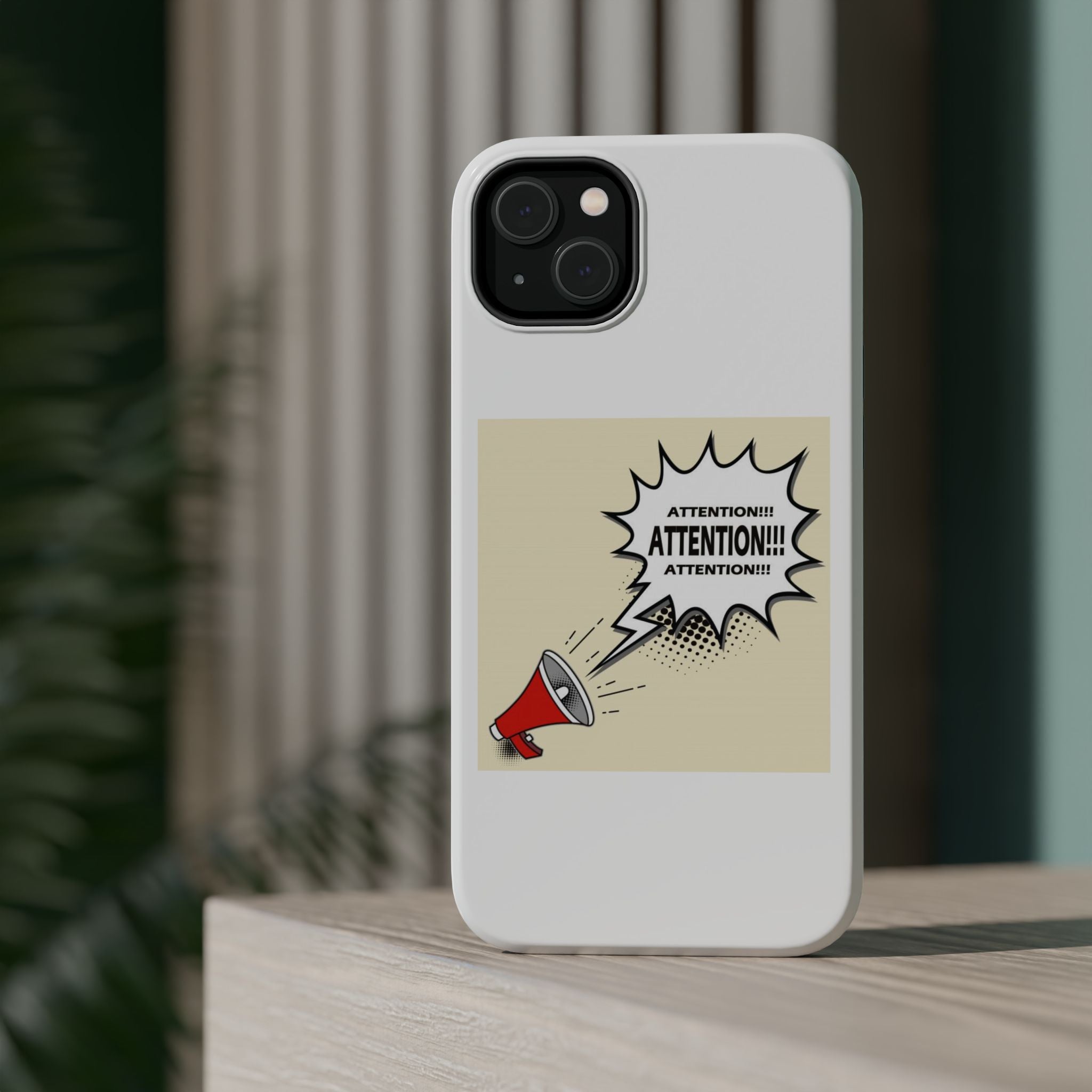 Attention Call Magnetic Tough Cases - Perfect for Gamers & Announcements