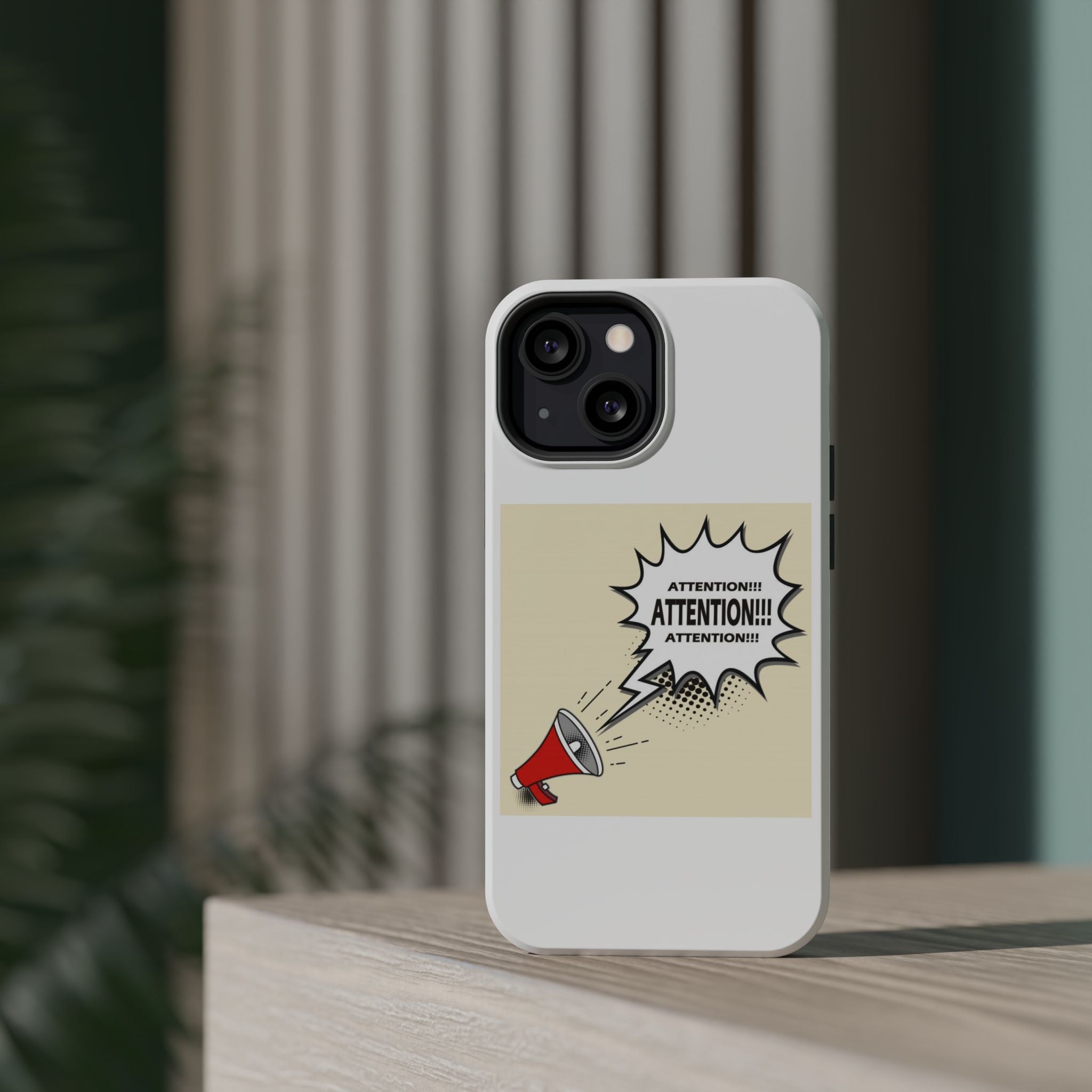 Attention Call Magnetic Tough Cases - Perfect for Gamers & Announcements