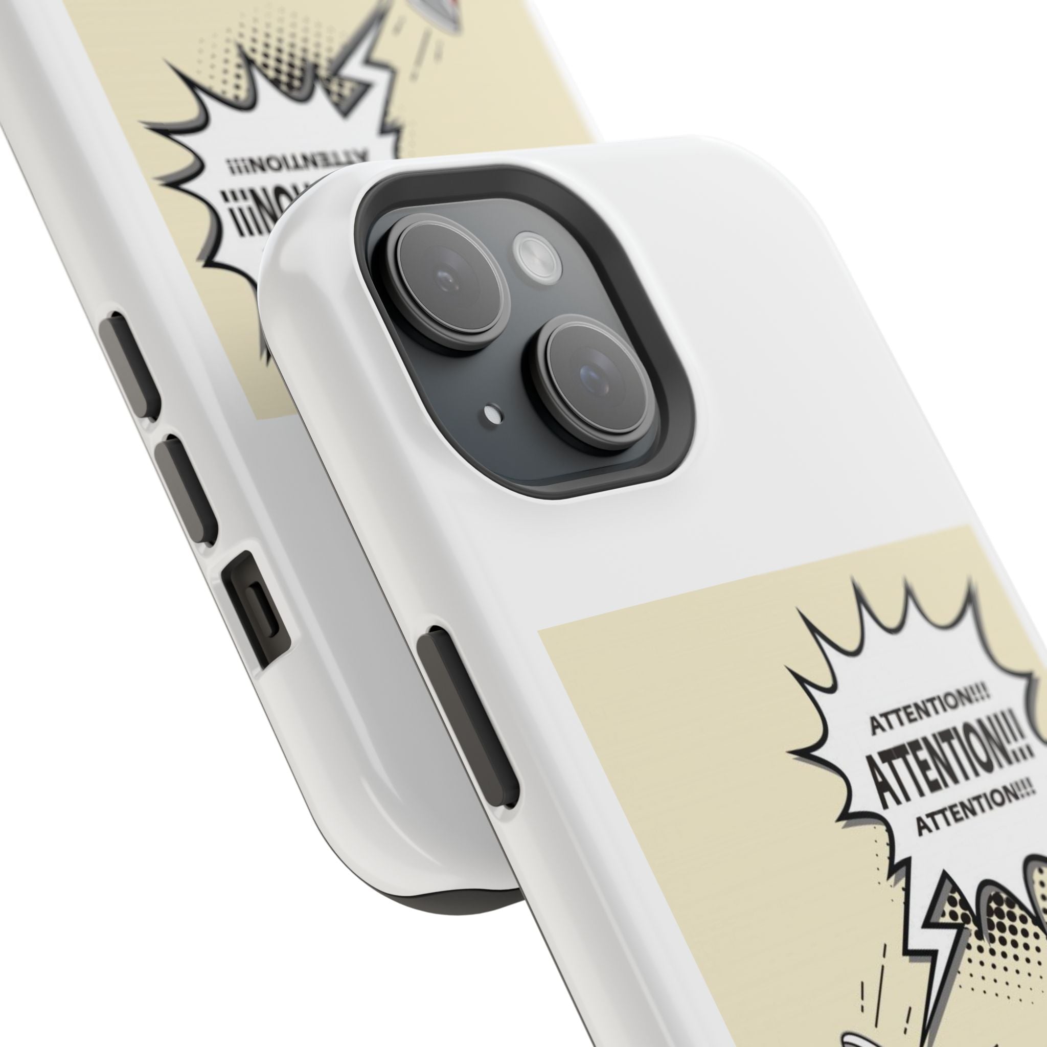 Attention Call Magnetic Tough Cases - Perfect for Gamers & Announcements